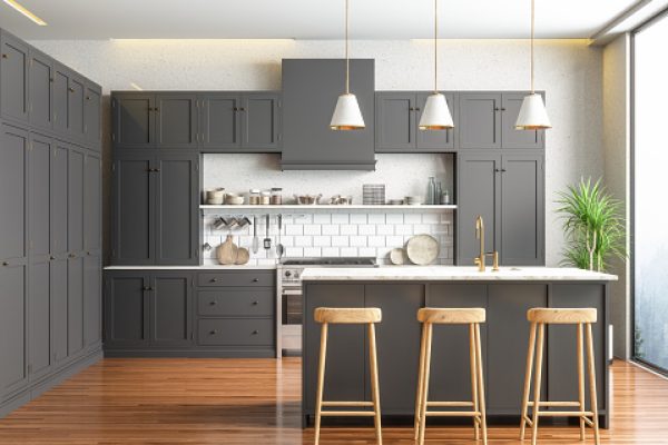 Kitchen in new luxury home